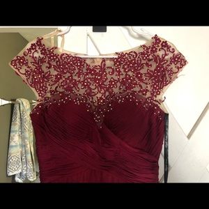 Red formal / prom dress